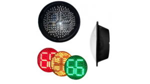 ÒPTICA DECREMENTADOR CUENTAREGRESIVA TRICOLOR 200MM