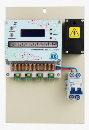 CONTROLADOR DE TRANSITO 4 VIAS RTC